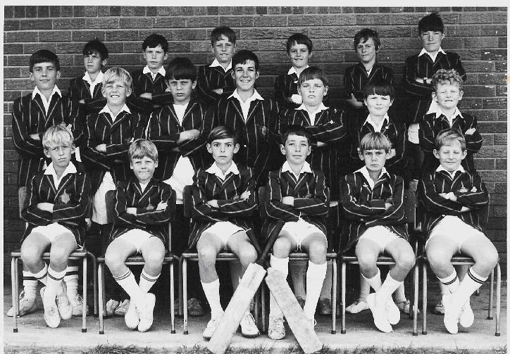 Class of '79 - Standard 3 Cricket Team 1972